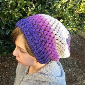 Brand New! Kids Purple Dreams Slouch Hat
